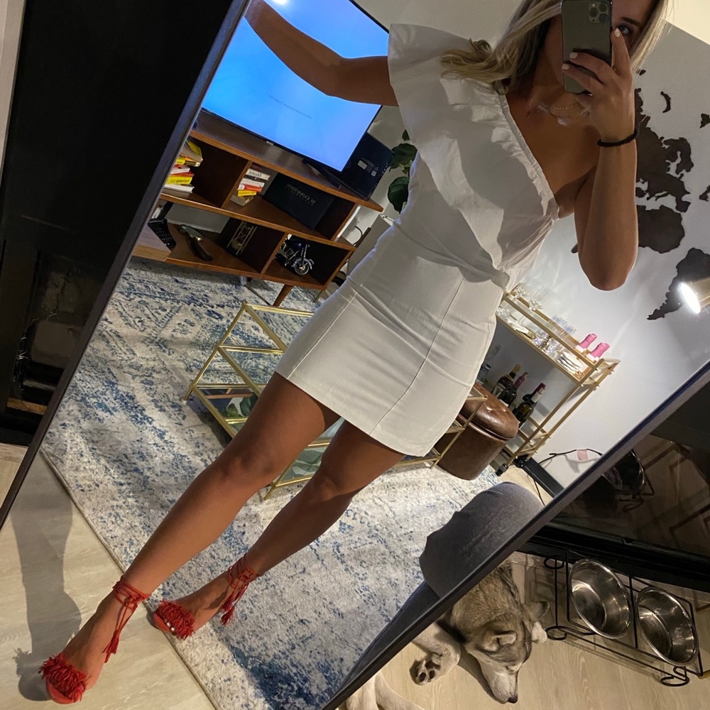 A.L.C one shoulder dress